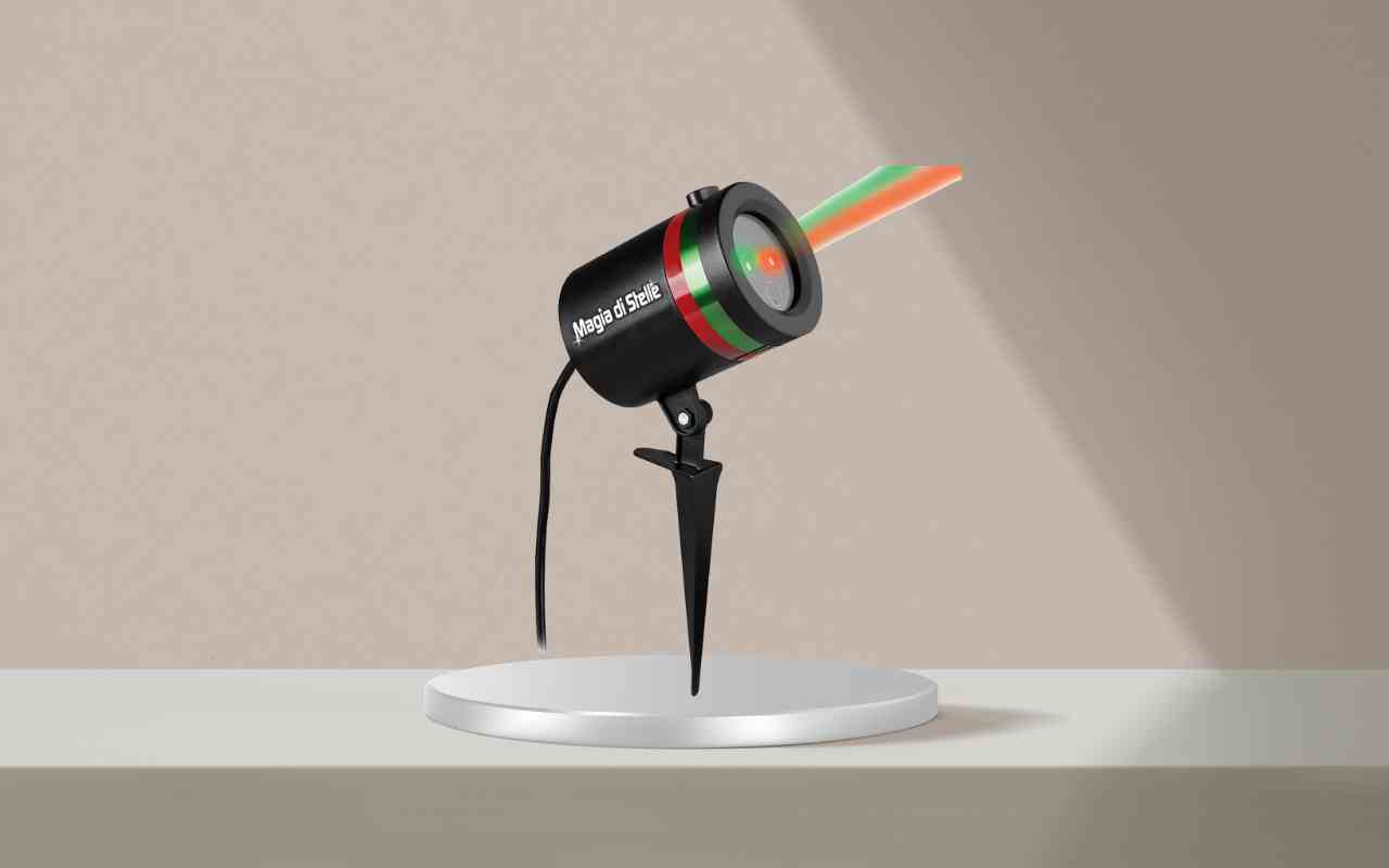 Scopri come trasformare i tuoi spazi con il faretto laser Magia di Stelle