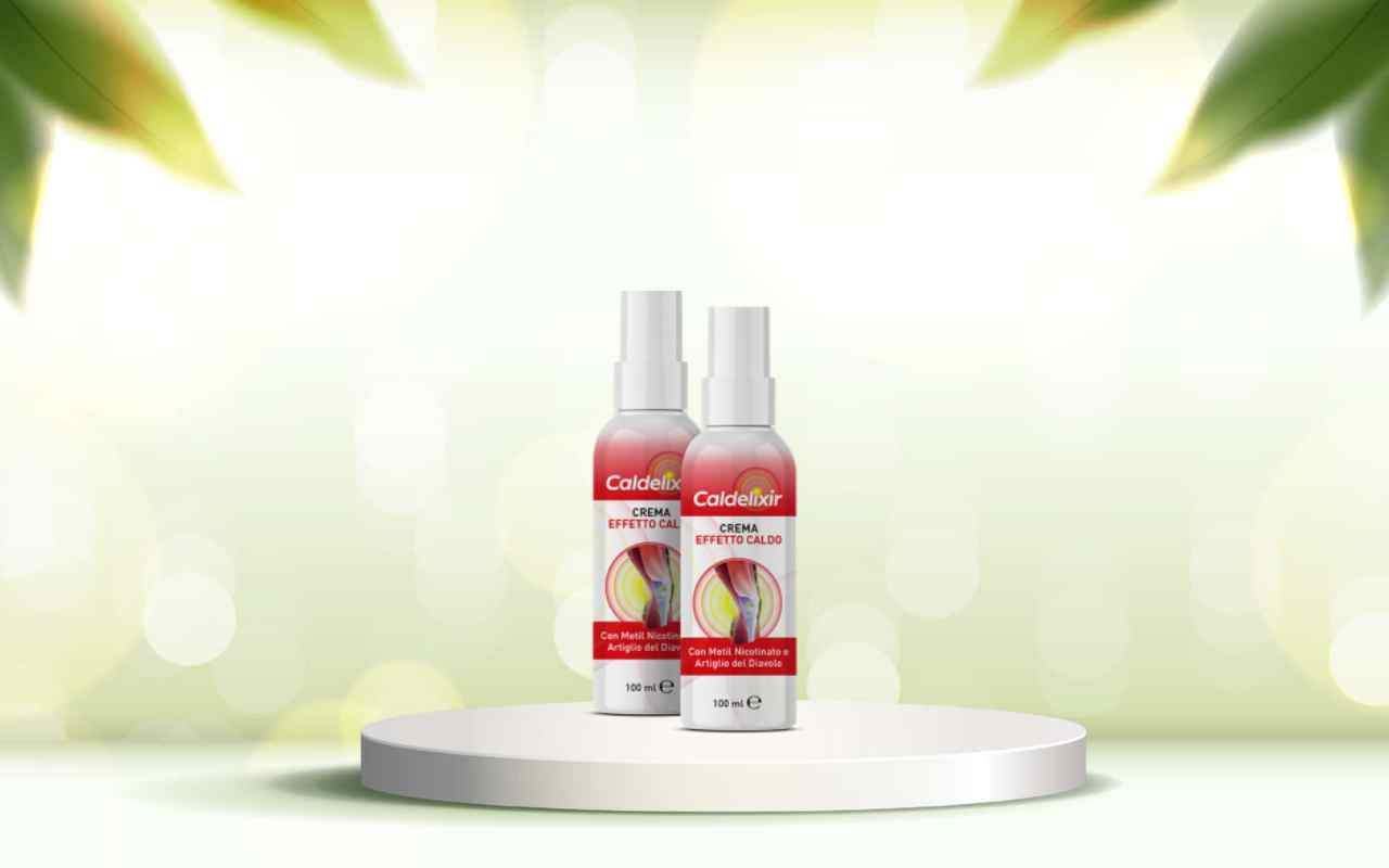 Prova Caldelixir: la crema naturale che elimina subito dolori e rigidità muscolare