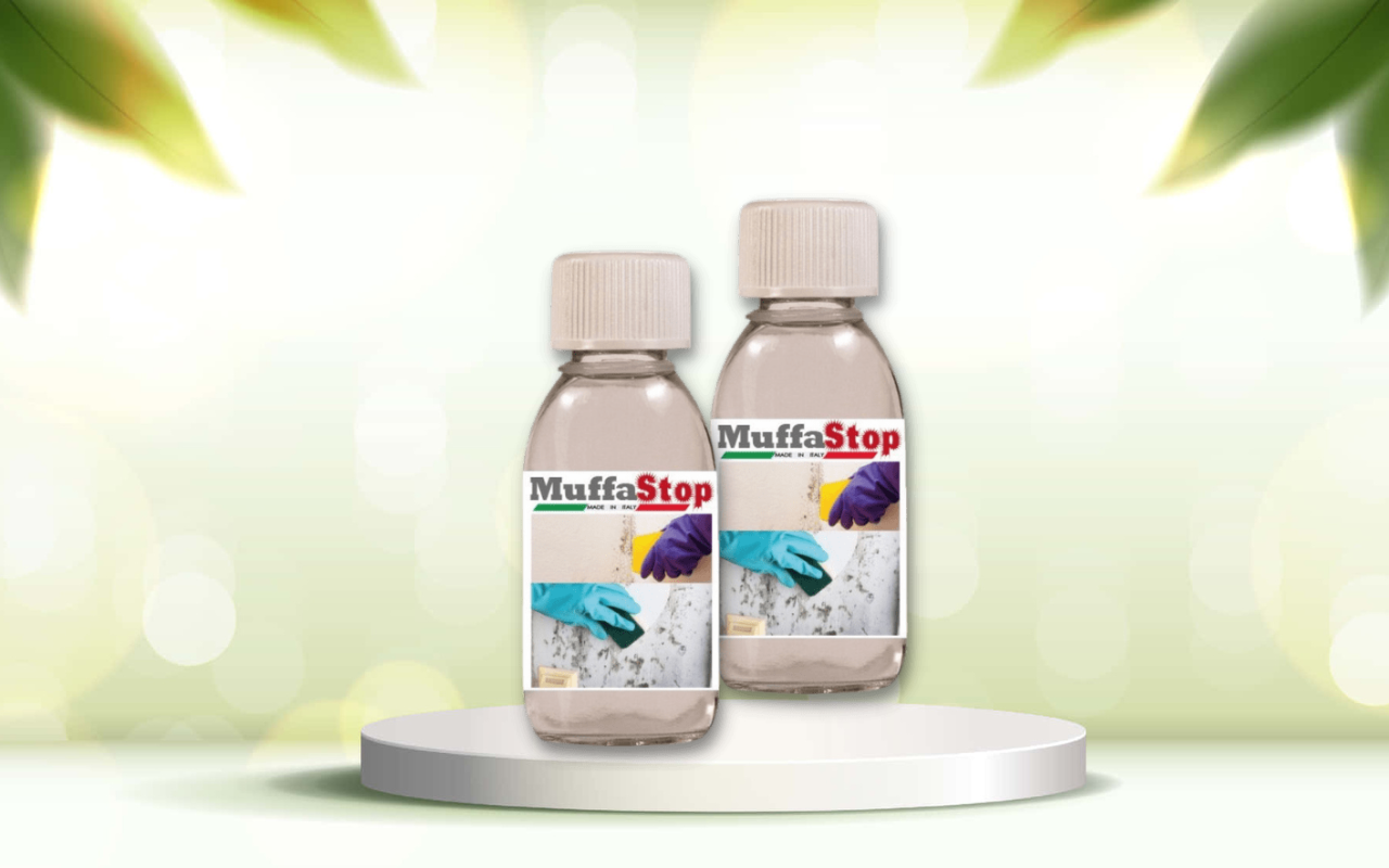 Come eliminare la muffa in casa e fuori in pochi minuti con Muffa Stop